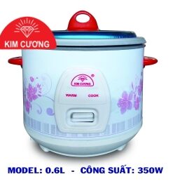 NỒI CƠM ĐIỆN 0.6 LÍT RỜI KIM CƯƠNG