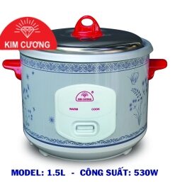NỒI CƠM ĐIỆN KIM CƯƠNG 1.5 LÍT – NẮP RỜI