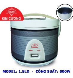 1.8 Lít nắp gài Kim Cương