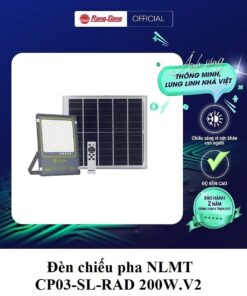 Đàn Led pha Sola NLMT 200w.V2 Rạng Đông