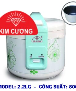 NỒI CƠM ĐIỆN KIM CƯƠNG 2.2 LÍT – NẮP GÀI, CHỐNG DÍNH
