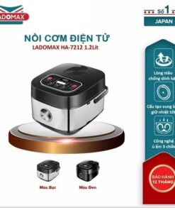 Nồi cơm điện nắp gài 1.2 Lít Ladomax HA-7212