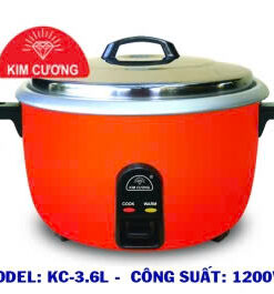 NỒI CƠM ĐIỆN KIM CƯƠNG 3.6 LÍT – NẮP RỜI