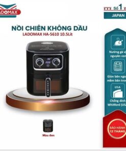 NỒI CHIÊN KHÔNG DẦU LADOMAX 10.5L