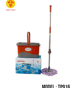 BỘ LAU NHÀ XOAY TAY 360° TP916 TRẦN PHÁT