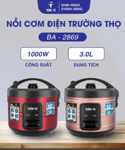 Nồi cơm điện Trường Thọ BA-2869 ( Dung tích 3 lít - 1000w)