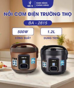 NỒI CƠM ĐIỆN TRƯỜNG THỌ BA-2815 (Dung tích 1.2 lít - 500w)