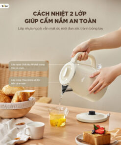 ẤM ĐUN SIÊU TỐC BEAR EB-5H15D